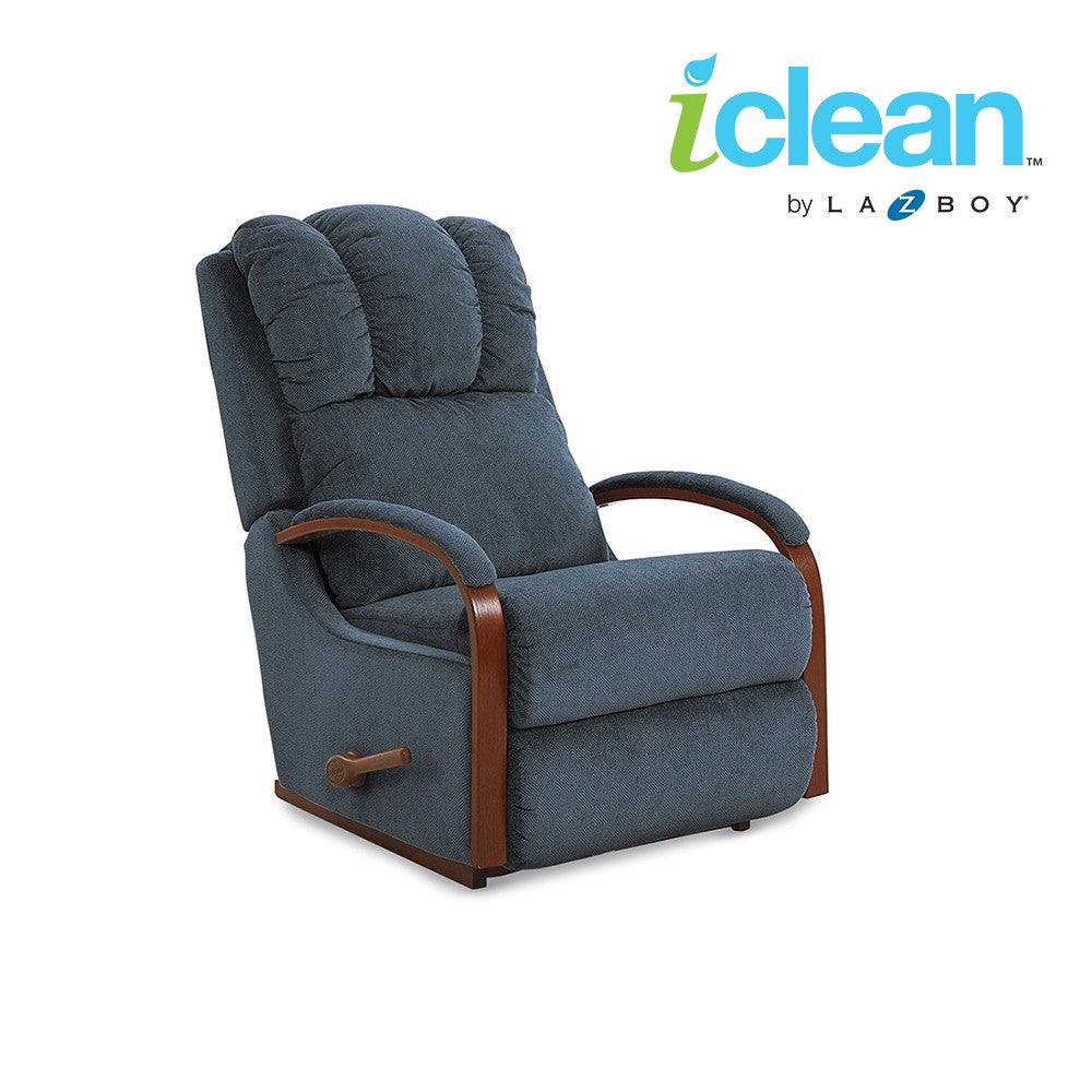 HARBOR TOWN iClean Fabric Rocker Recliner (Wood) – LA-Z-BOY