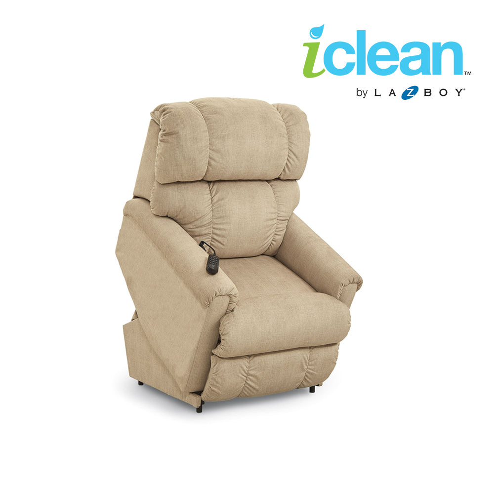 PINNACLE iClean Fabric Platinum Luxury Lift Power Recliner – LA-Z