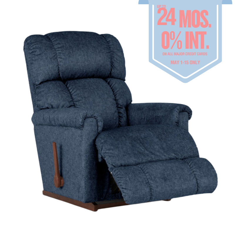 PINNACLE iClean Fabric Rocker Recliner