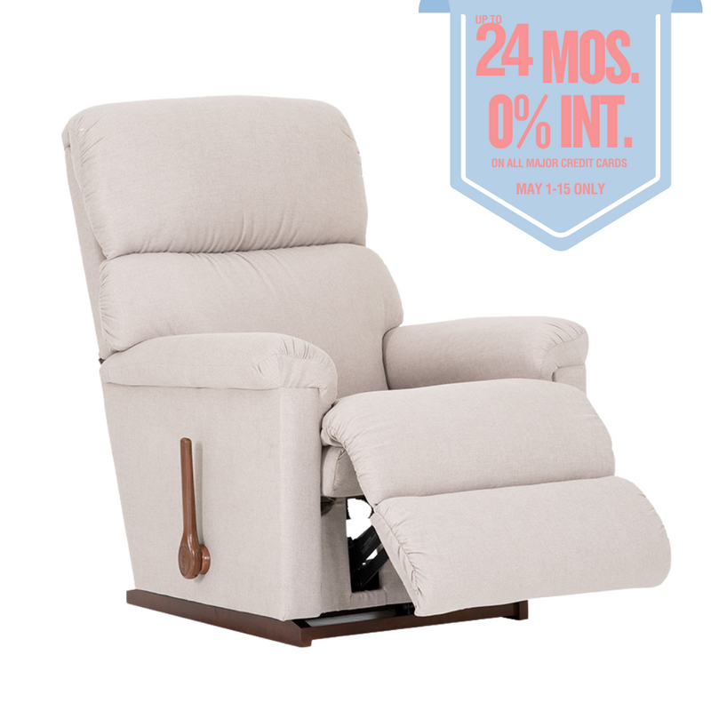 SUMMIT iClean Fabric Rocker Recliner