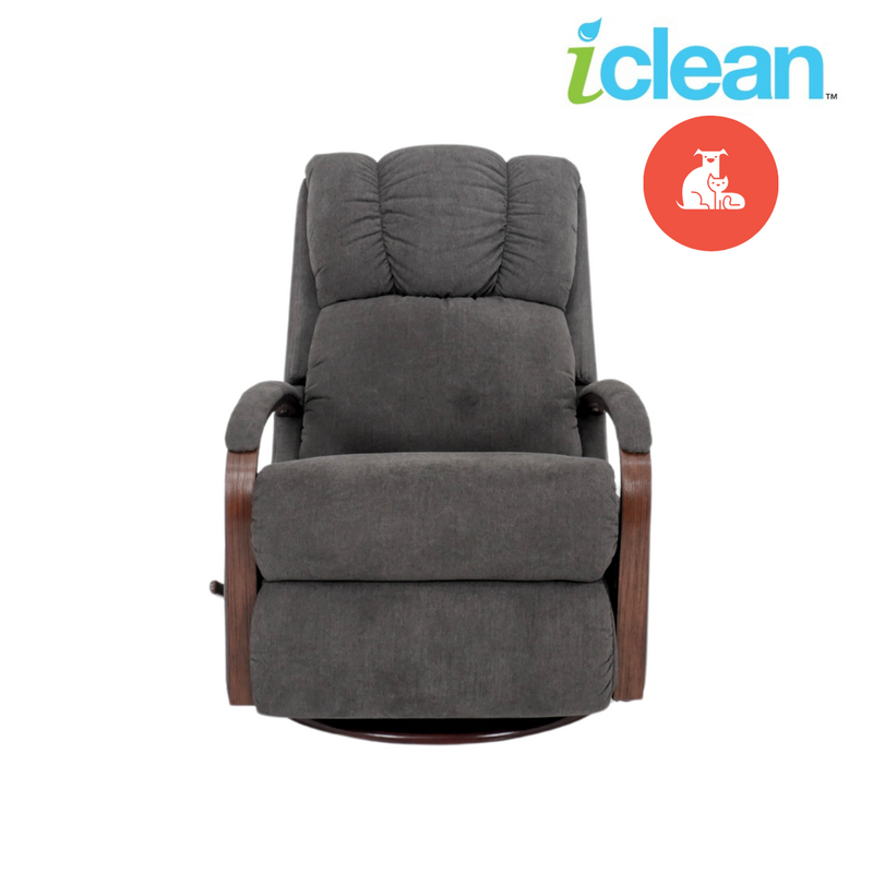 HARBOR TOWN iClean Pet Friendly  Fabric Reclina-Glider Recliner