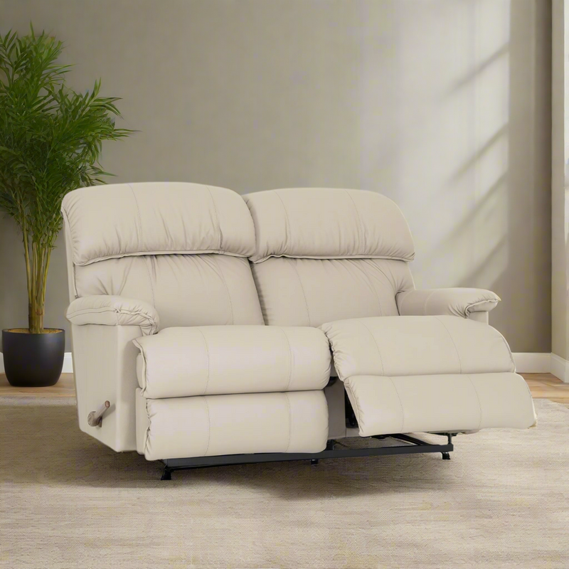 CARDINAL Full Leather Motion Reclining Loveseat