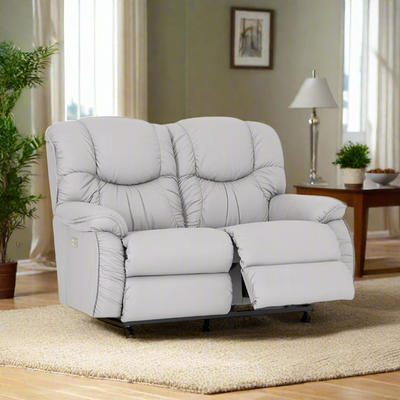 DREAMTIME Full Leather Power Recline XRW Full Reclining Loveseat