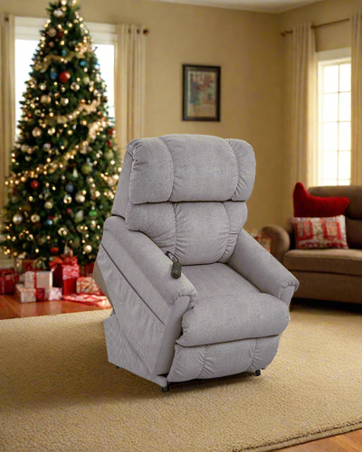 PINNACLE iClean Fabric Platinum Luxury Lift Power Recliner