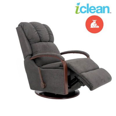 HARBOR TOWN iClean Pet Friendly  Fabric Reclina-Glider Recliner