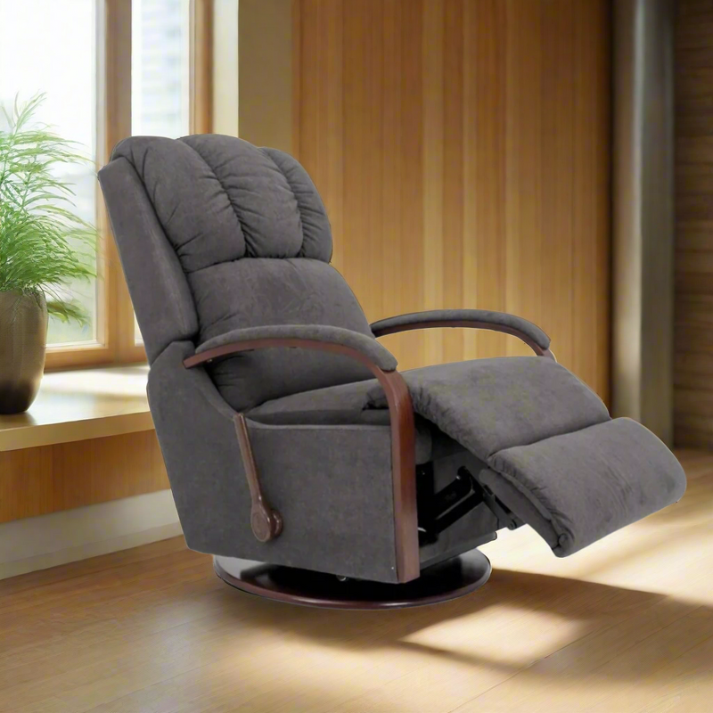 HARBOR TOWN iClean Pet Friendly  Fabric Reclina-Glider Recliner