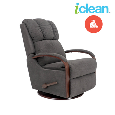 HARBOR TOWN iClean Pet Friendly  Fabric Reclina-Glider Recliner