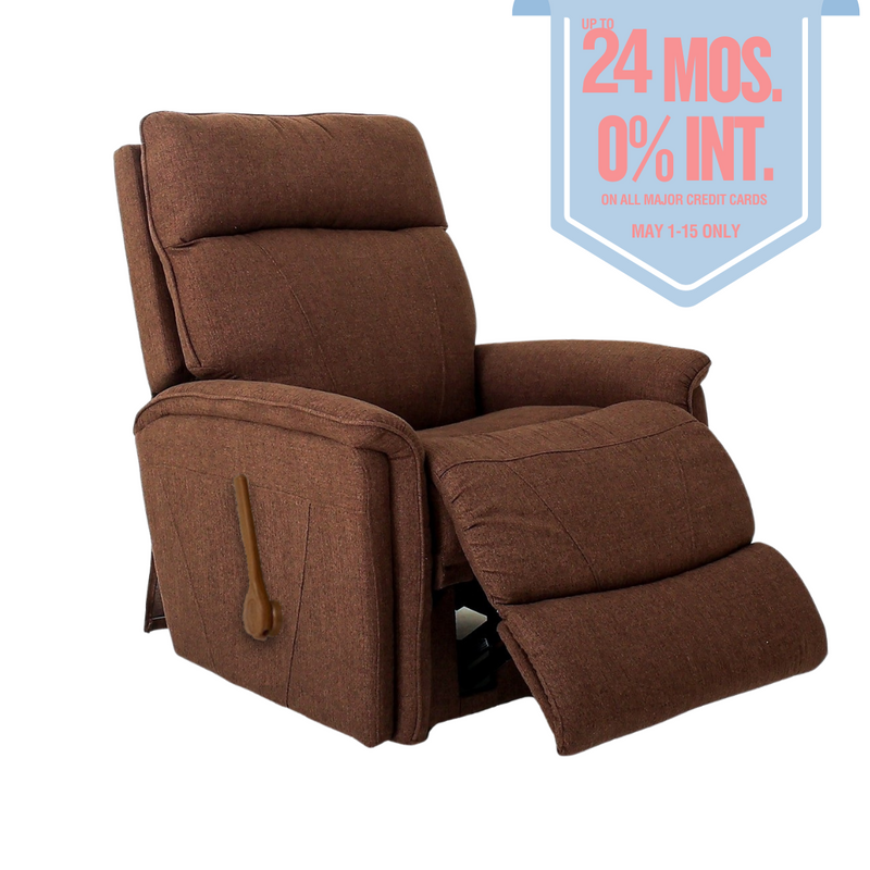 ENZO iClean Fabric Rocker Recliner