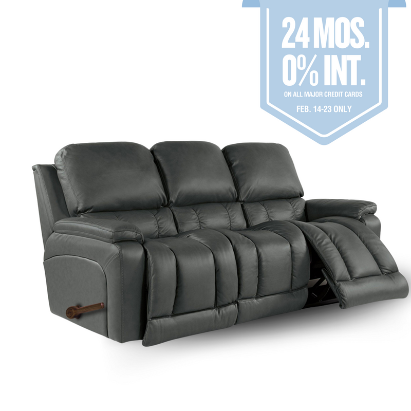 GREYSON Full Leather Motion Reclining Sofa