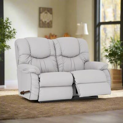 DREAMTIME Full leather Motion Reclining Loveseat