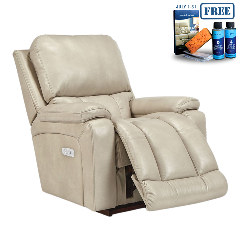 GREYSON Full Leather Power XR Rocker Recliner