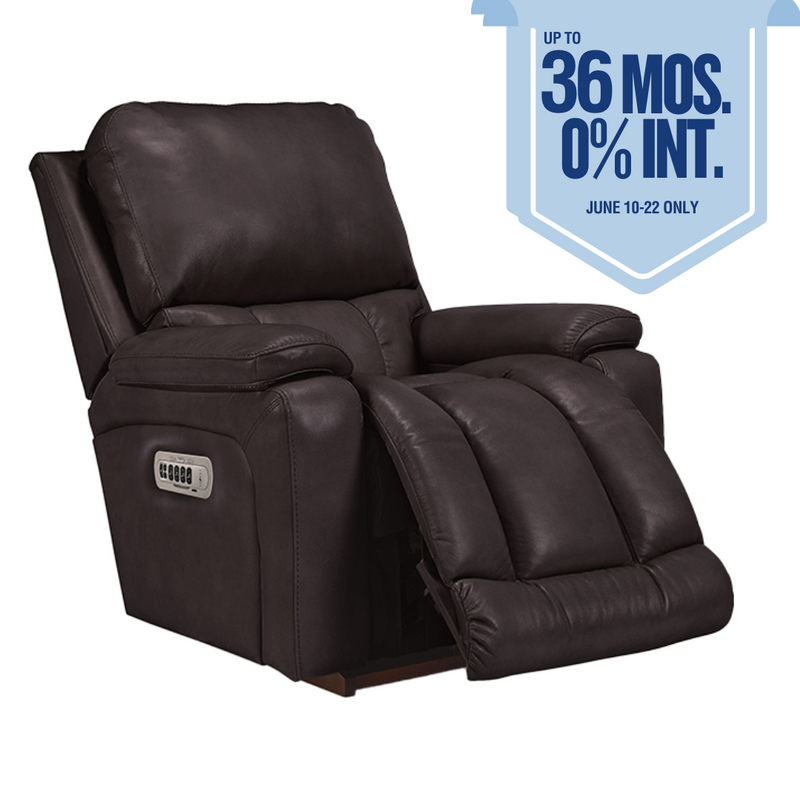 GREYSON Full Leather Power XR+ Rocker Recliner Wireless Remote Control