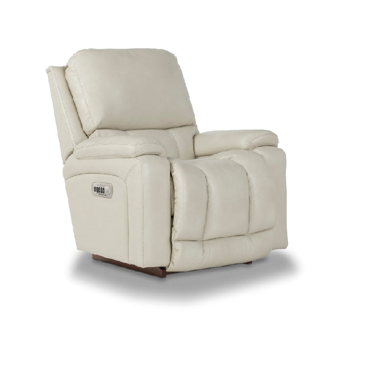 【中古】 Right Where You Are BabbieMason La-Z-Boy® Vail Silver Power Wall Recliner | Roby's Furniture