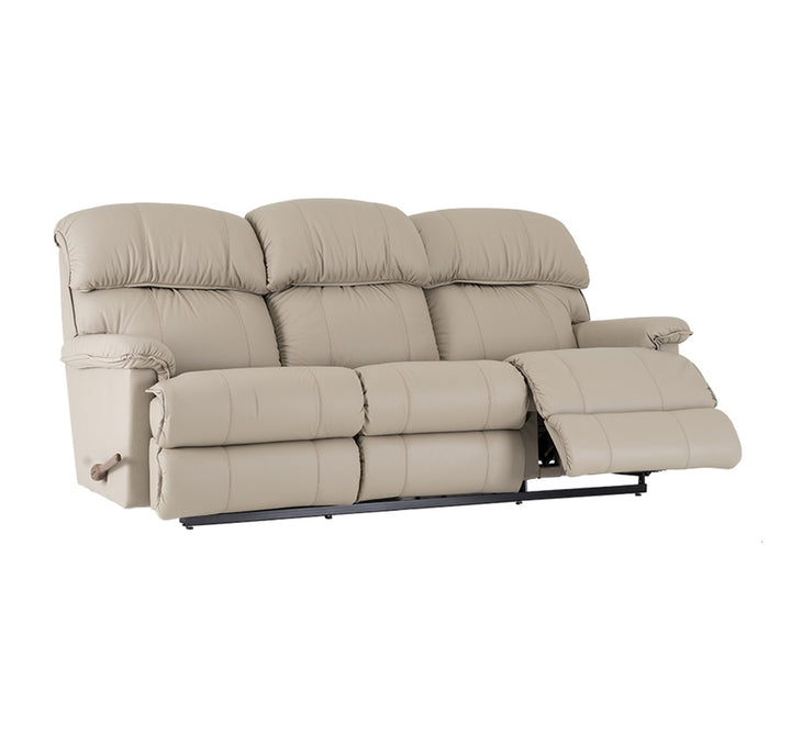 CARDINAL Full Leather Motion Reclining Sofa with Drop Down Table