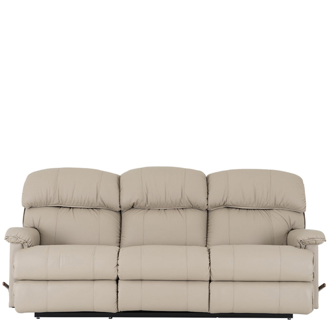 CARDINAL Full Leather Motion Reclining Sofa with Drop Down Table