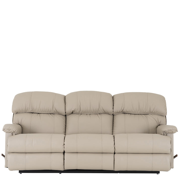 CARDINAL Full Leather Motion Reclining Sofa with Drop Down Table