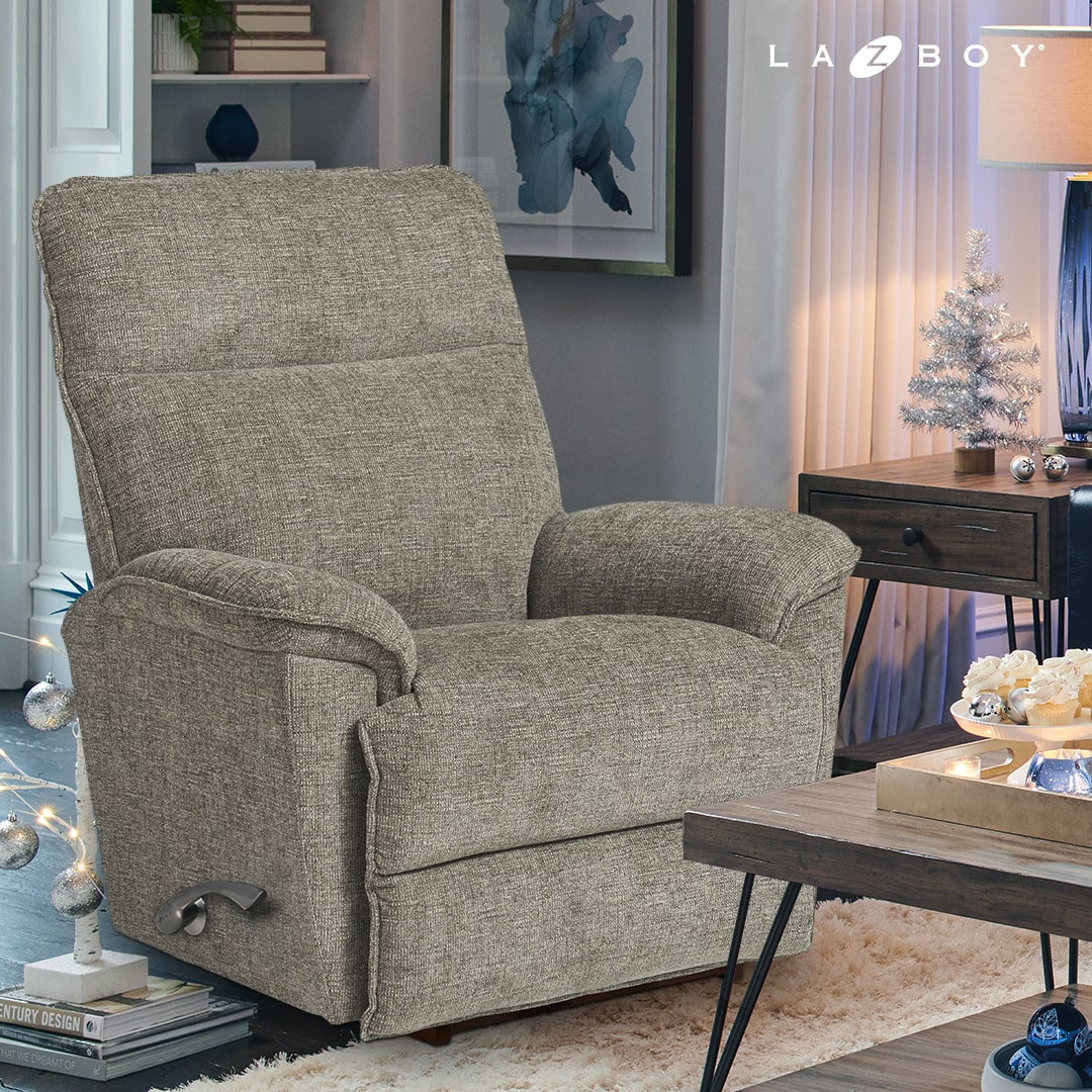 Jay recliner fabric in color grey