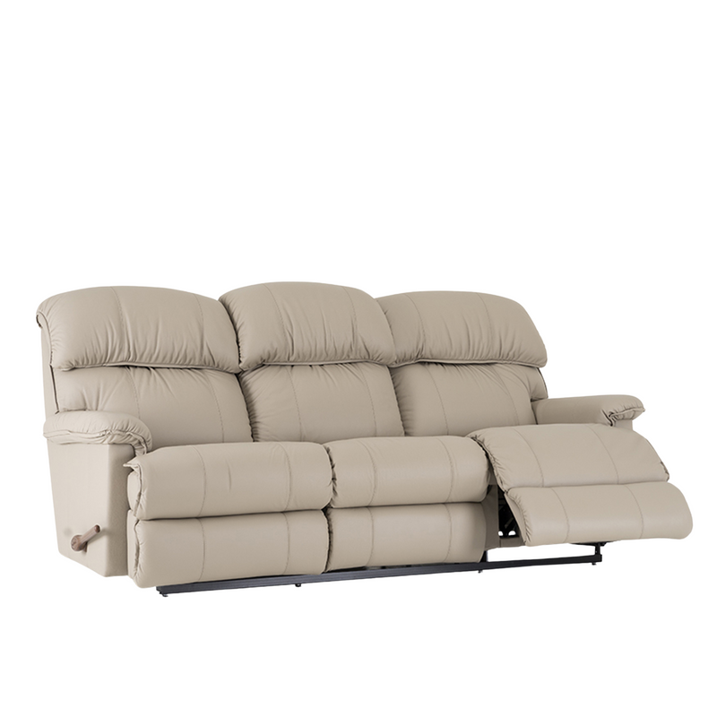 CARDINAL Full Leather Motion Reclining Sofa with Drop Down Table