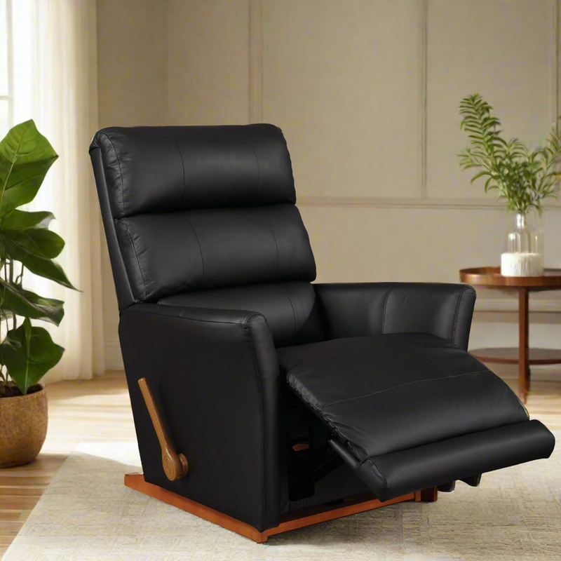 EMPIRE Half Leather  Rocker Recliner