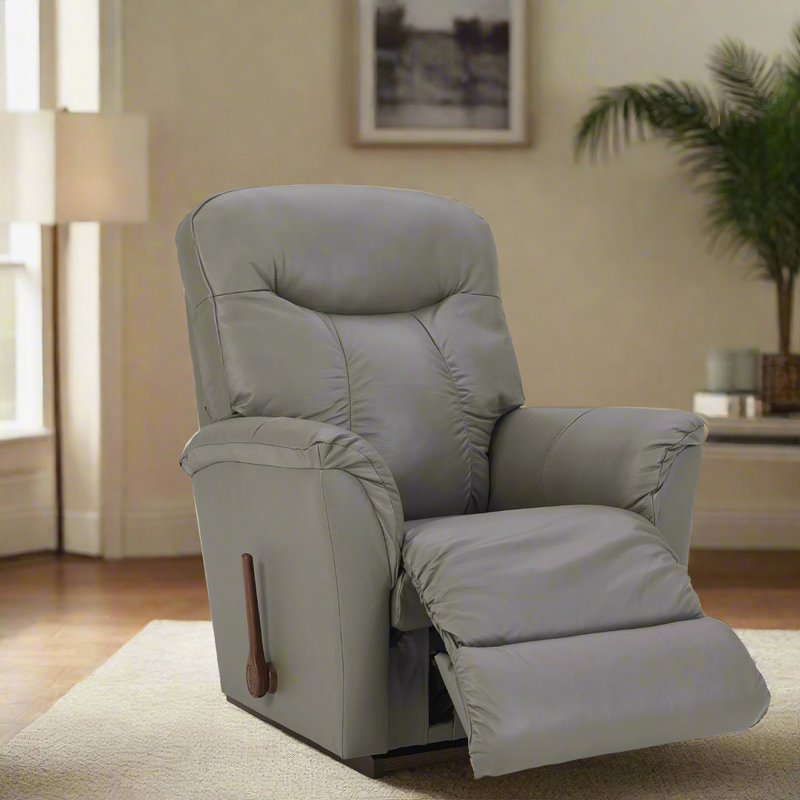 FORTUNE Leather Match Rocker Recliner