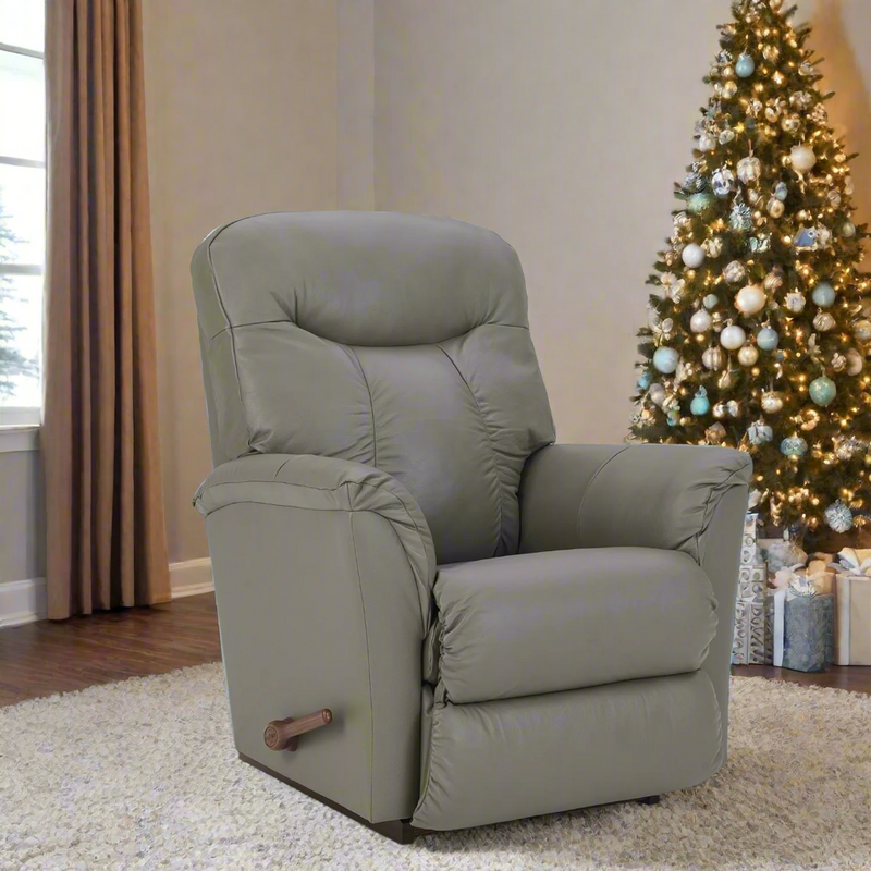 FORTUNE Leather Match Rocker Recliner