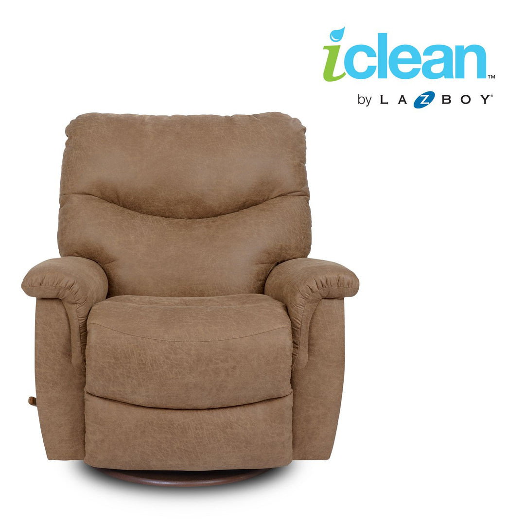 JAMES iClean Fabric Reclina-Glider Recliner