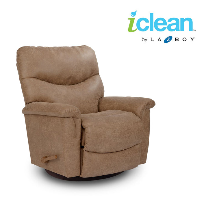 JAMES iClean Fabric Reclina-Glider Recliner