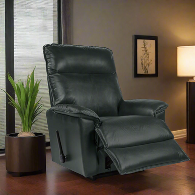 JAY Full Leather Rocker Recliner