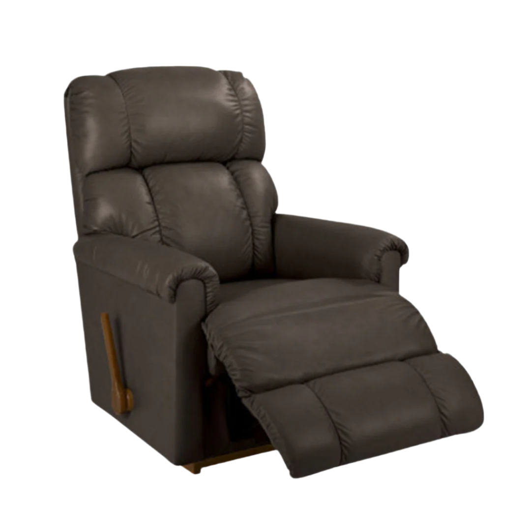 PINNACLE Full Leather Rocker Recliner