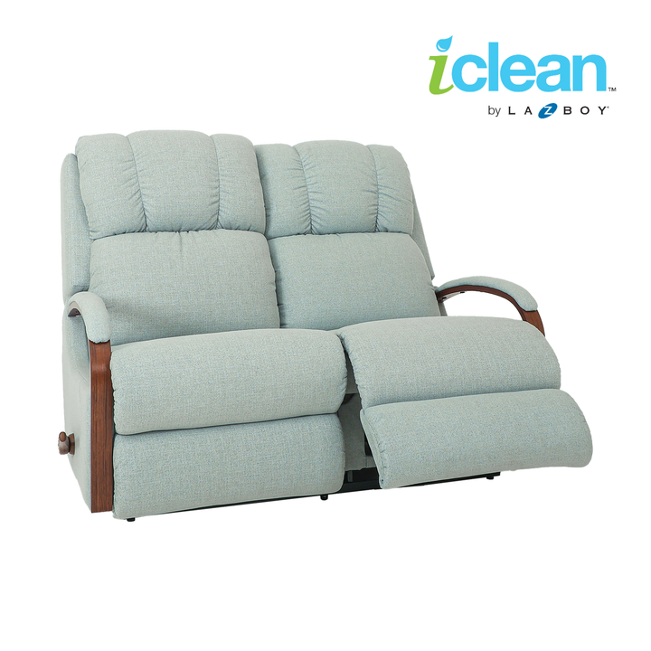 HARBOR TOWN iClean Fabric Motion Reclining Loveseat