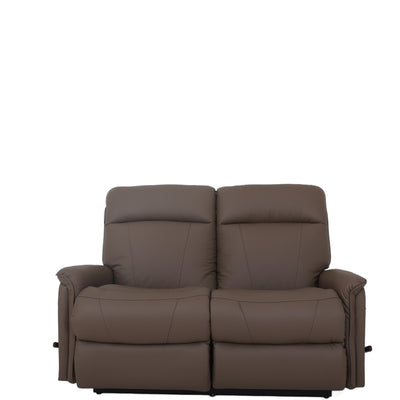 ENZO  All Leather Motion Reclining Loveseat