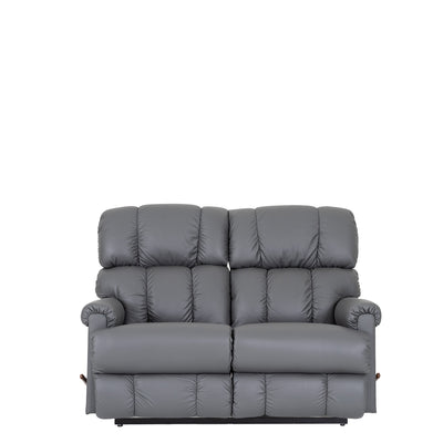 PINNACLE All Leather Motion Reclining Loveseat