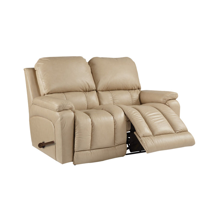 GREYSON Full Leather Motion Reclining Loveseat