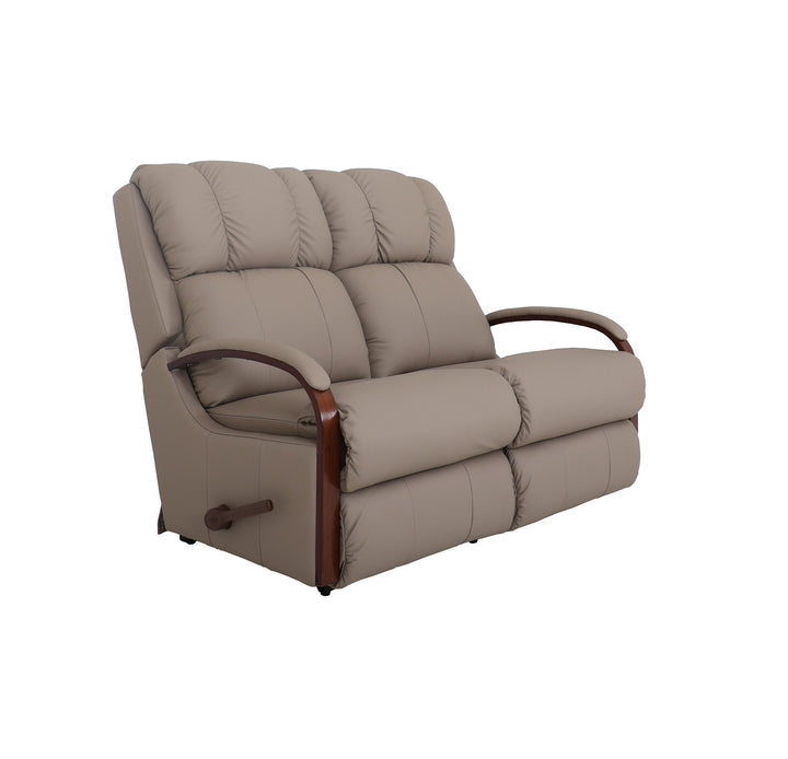HARBOR TOWN  Full Leather Motion Reclining Loveseat