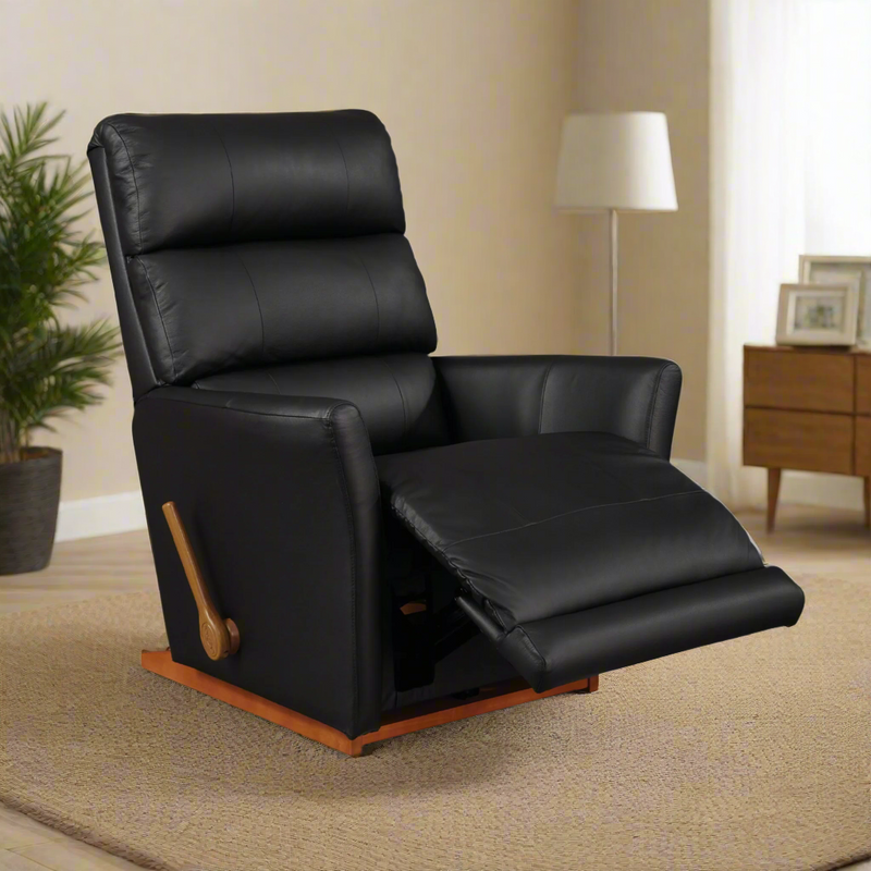 EMPIRE Half Leather  Rocker Recliner