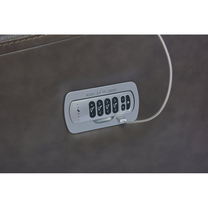 DREAMTIME Full Leather Power XR+ Rocker Recliner Wireless Remote Control