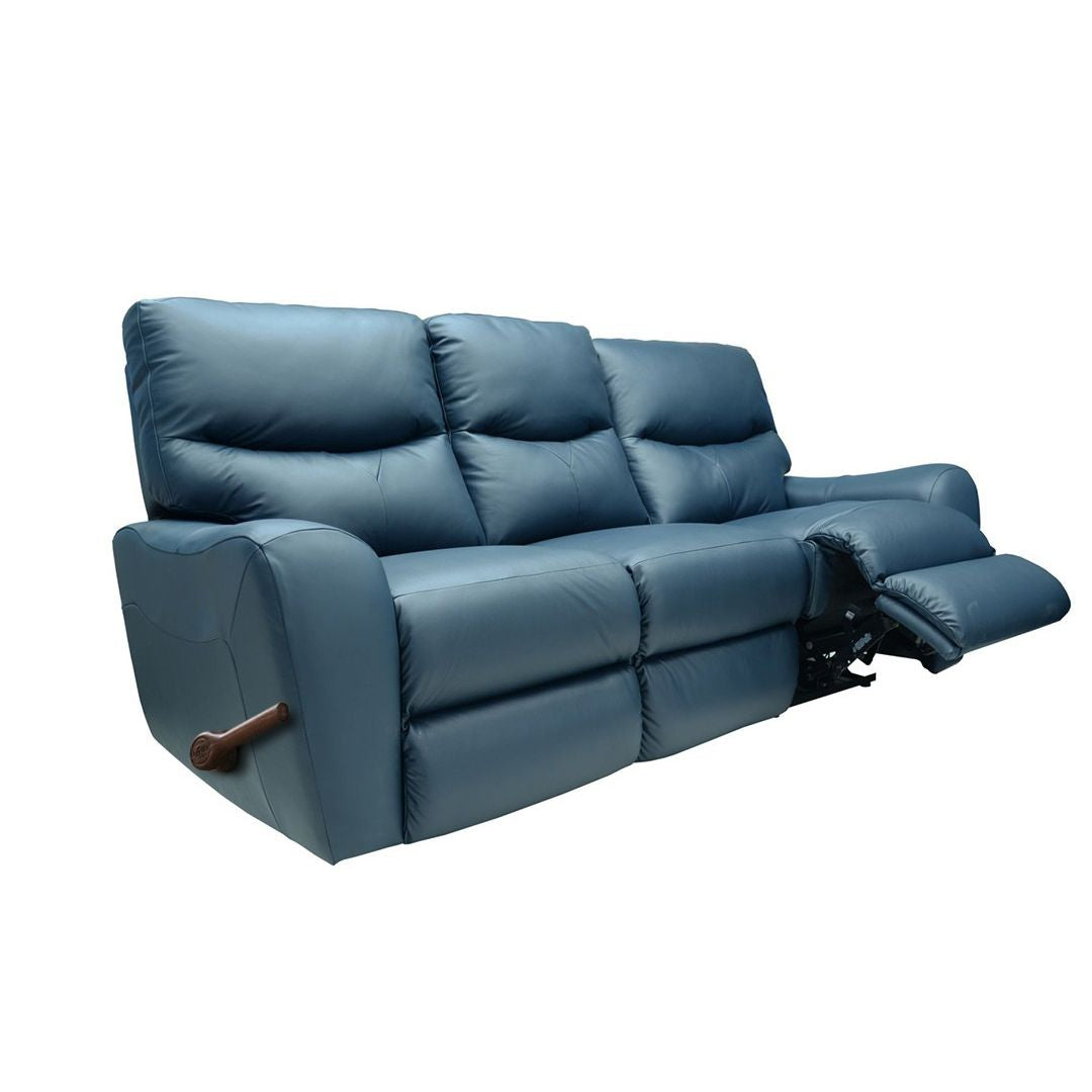 JONES Full Leather Motion Reclining Sofa