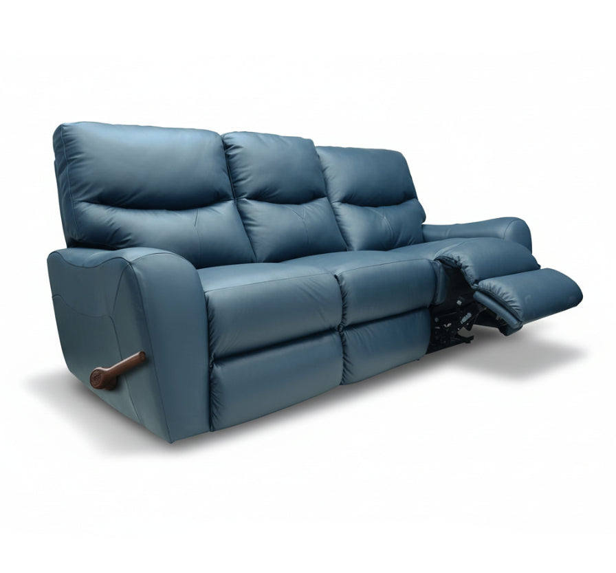 JONES Full Leather Motion Reclining Sofa