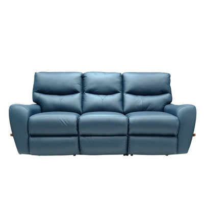 JONES Full Leather Motion Reclining Sofa