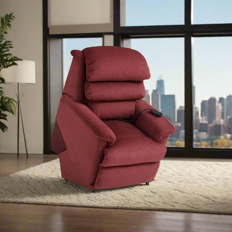 ASTOR iClean Fabric Platinum Luxury Lift Power Recliner