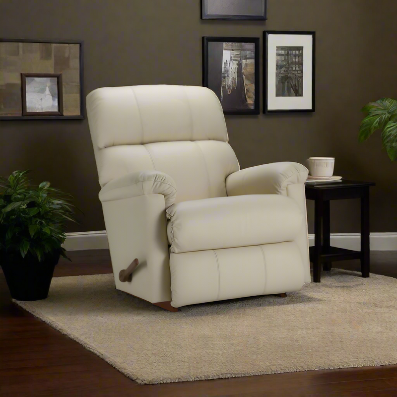 SUMMIT Full Leather Rocker Recliner