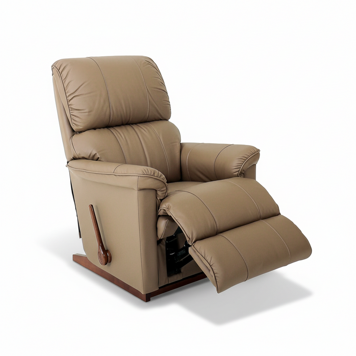 STANLEY Leather  Rocker Recliner