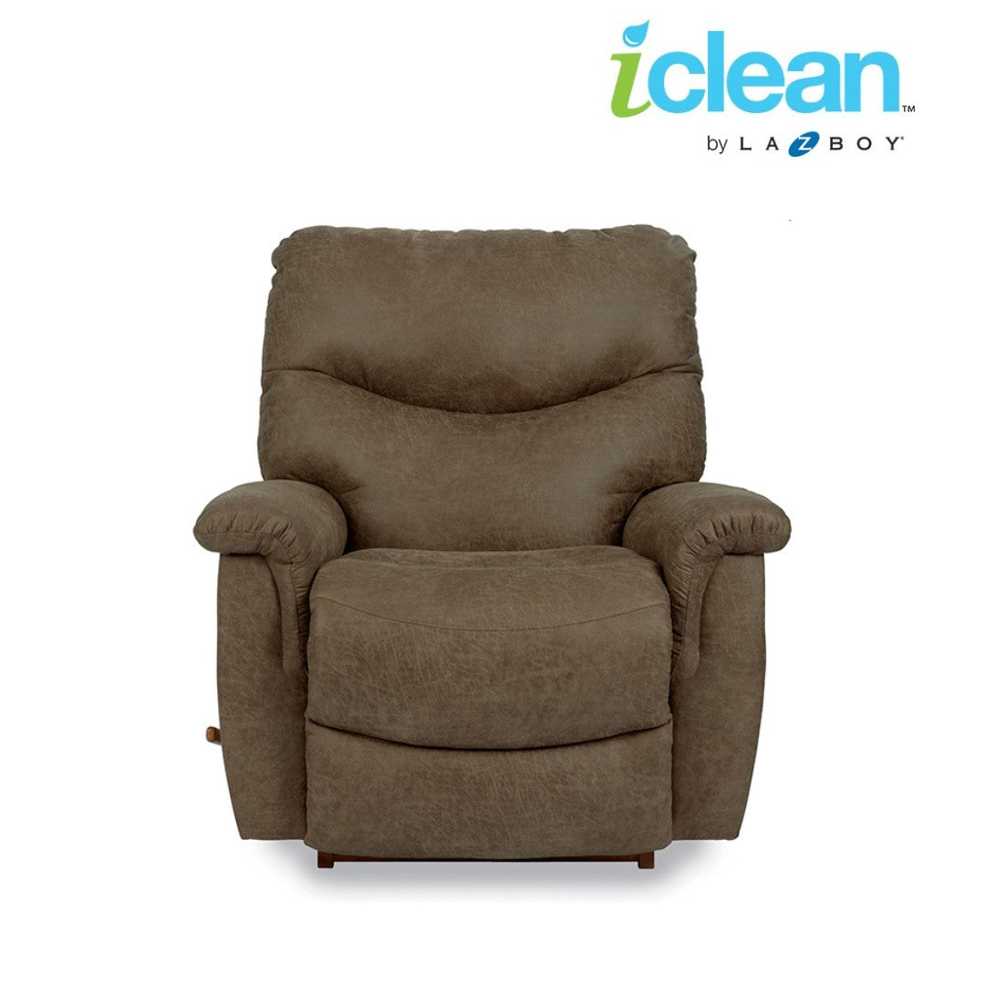 JAMES iClean Fabric Rocker Recliner