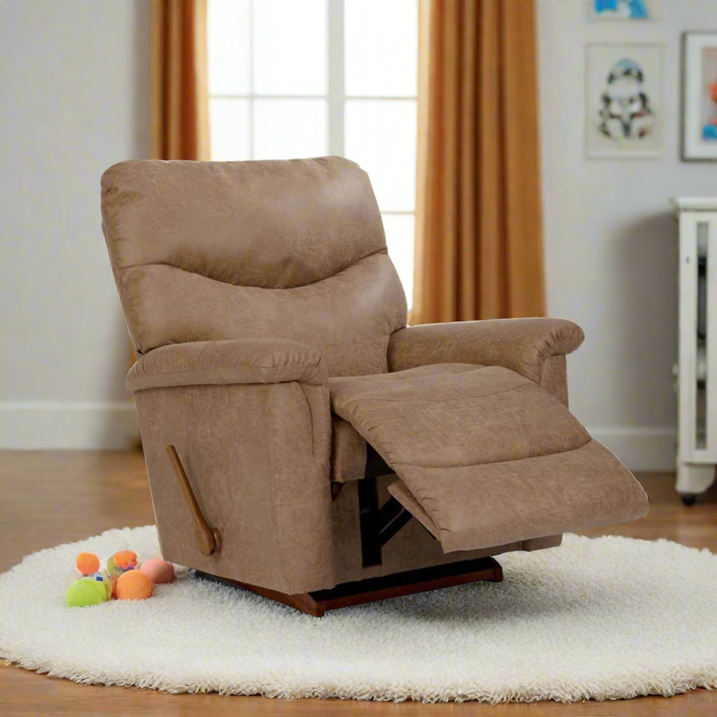 JAMES iClean Fabric Rocker Recliner