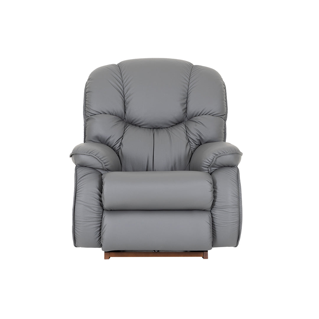 DREAMTIME Full Leather Power XR+ Rocker Recliner Wireless Remote Control