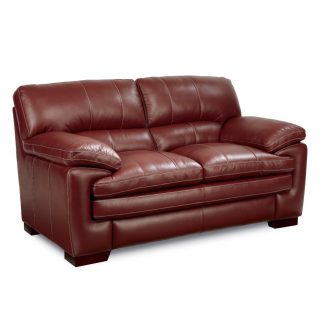 DEXTER Signature Loveseat red two seater