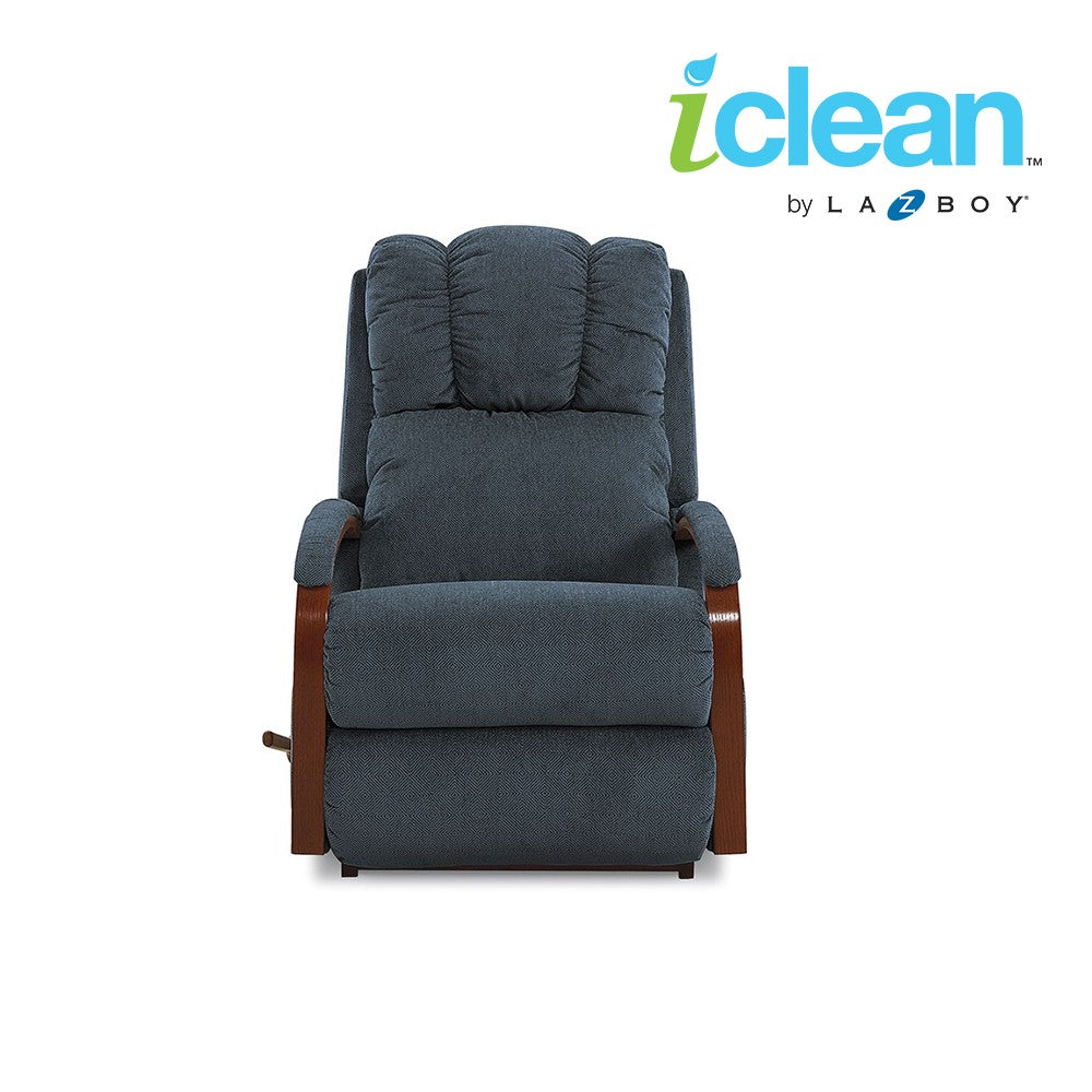 HARBOR TOWN iClean Fabric Rocker Recliner (Wood)