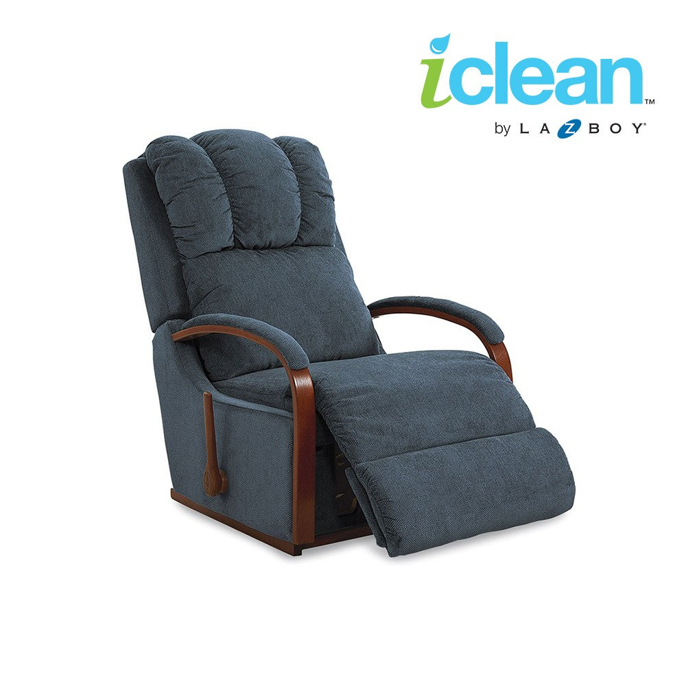 HARBOR TOWN iClean Fabric Rocker Recliner (Wood)