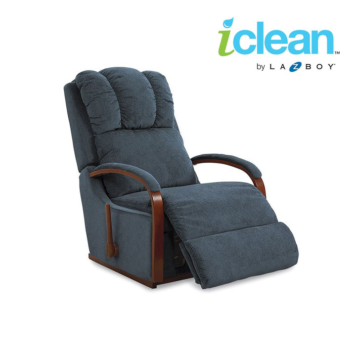 HARBOR TOWN iClean Fabric Rocker Recliner (Wood)
