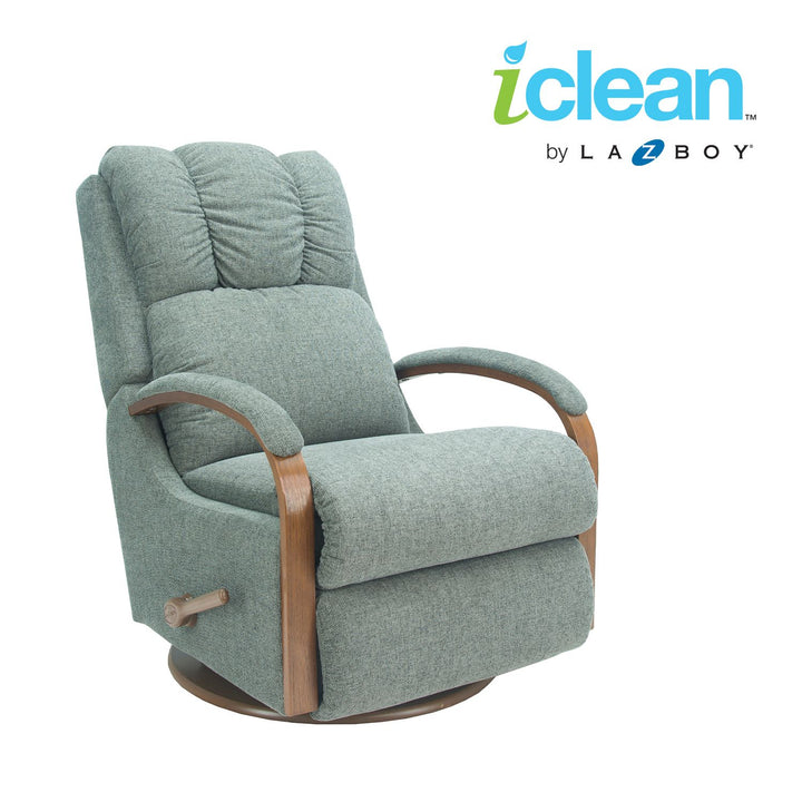 HARBOR TOWN iClean Fabric Reclina-Glider Recliner